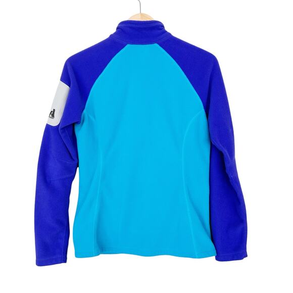 Eddie Bauer First Ascent Blue Purple Fleece Full Zip Sz M - Picture 5 of 5